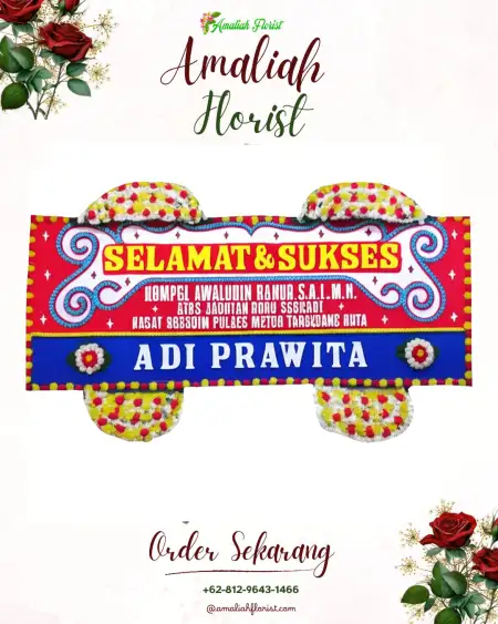Papan Bunga Ucapan Selamat Suka Bandung
